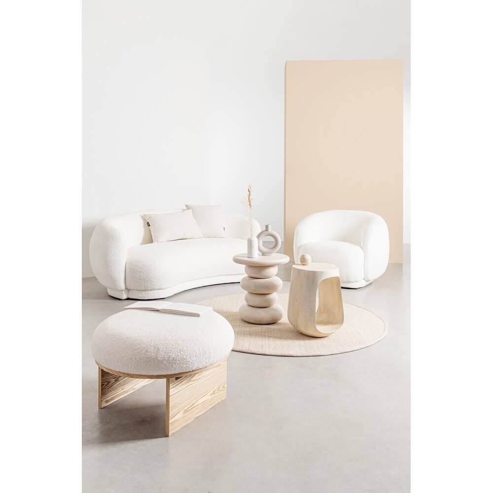 Poltrona moderna Bouclè – THEA