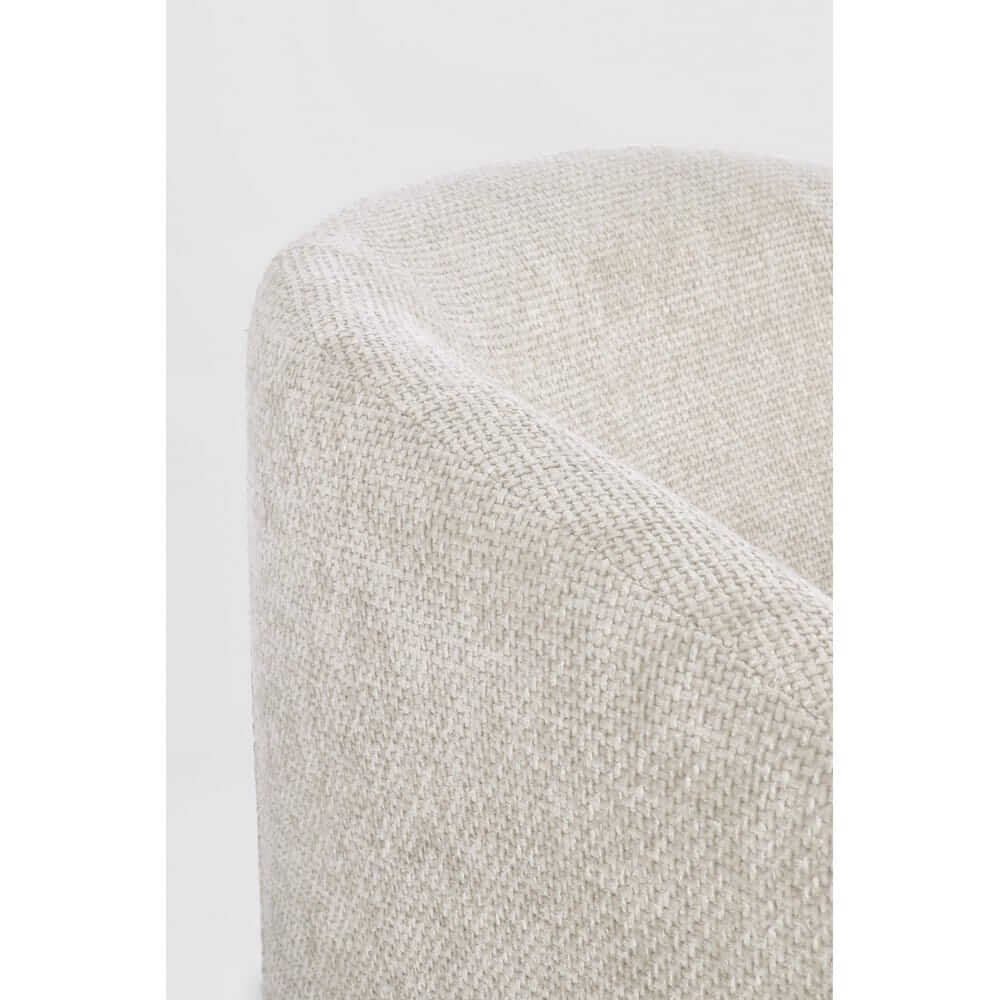 Poltrona in tessuto di design – AKIRA