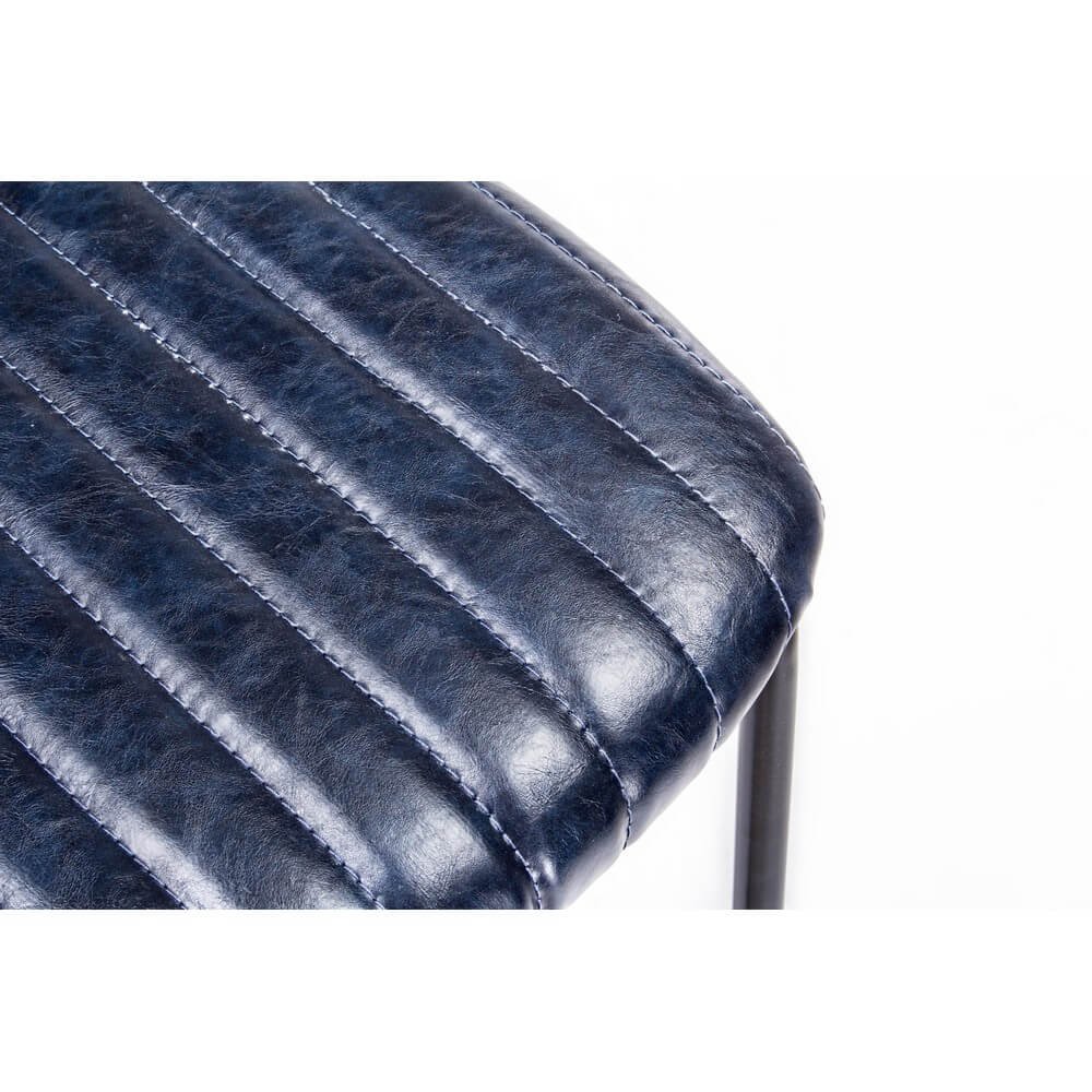 Sgabello Vintage in ecopelle – CAMILLE