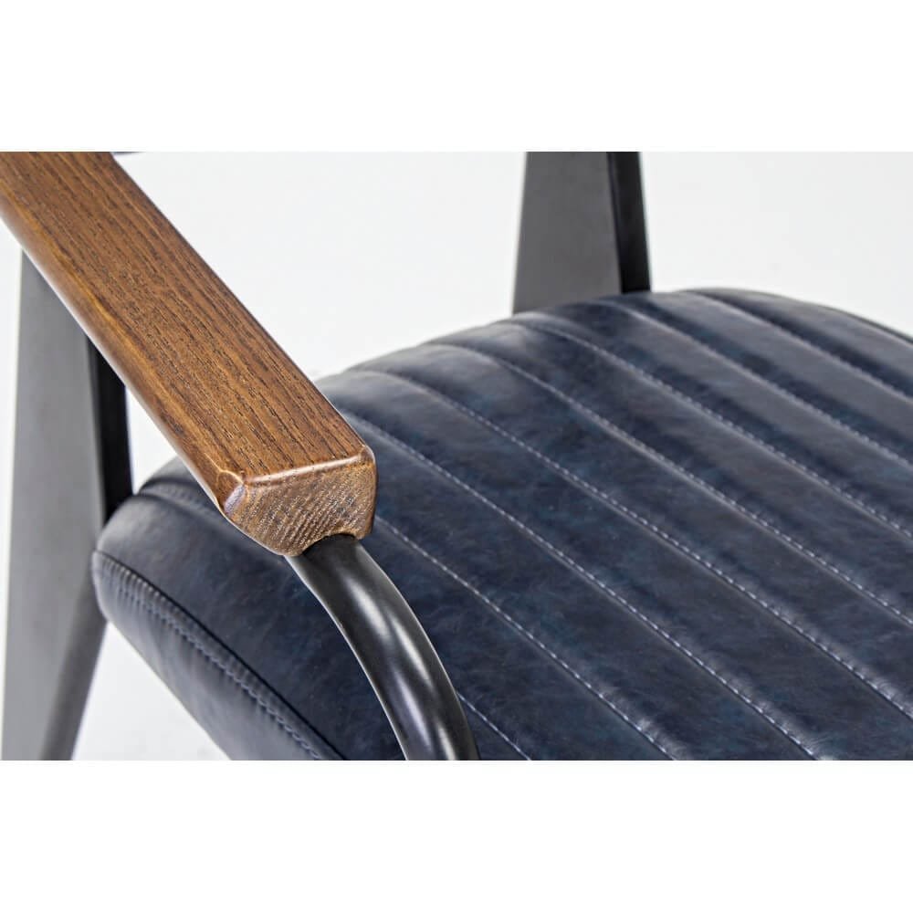 Sedia Vintage in similpelle (2 Pezzi) – BRYCE