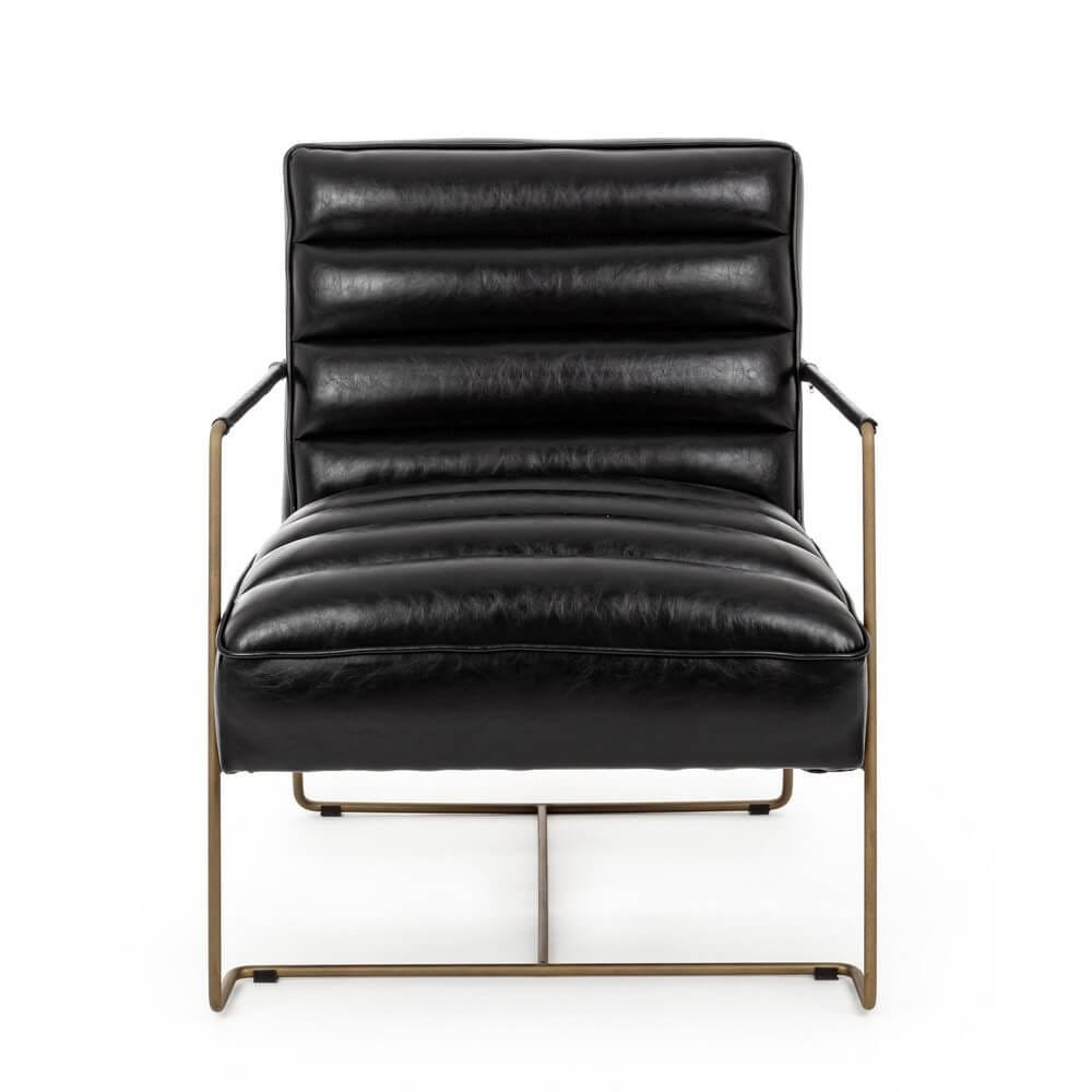 Poltrona moderna in ecopelle – GRANT