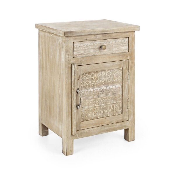 Comodino un’anta un casseto 44ax35bx60h – ASHLEY