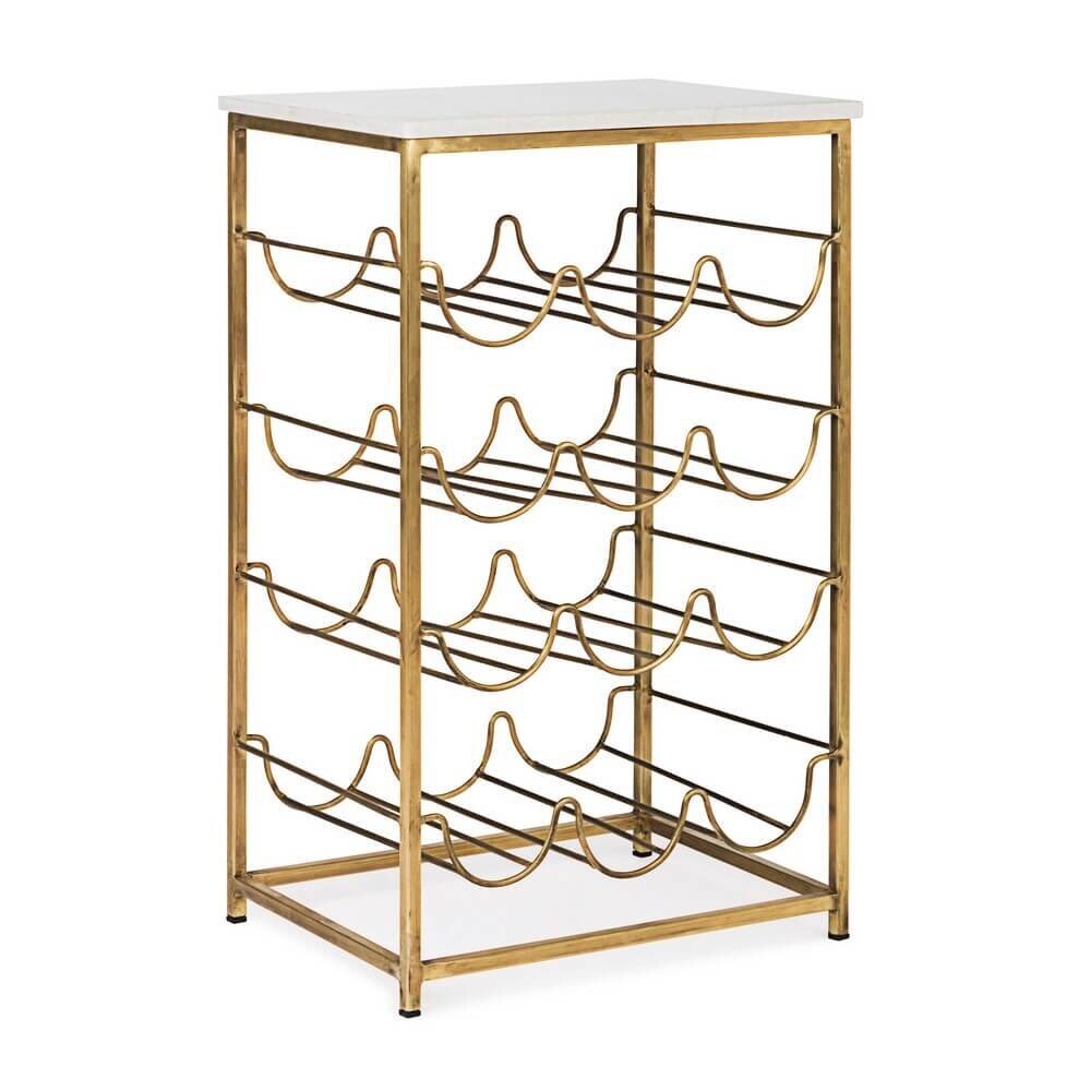 Tavolino con Porta Bottiglie 12 piani – SILHOUETTE