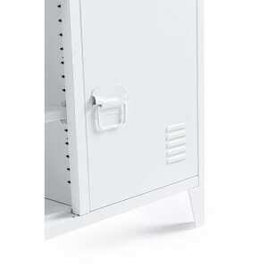 Mobile Porta Tv 2 ante in acciaio – CLIFTON