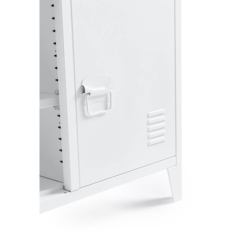 Mobile Porta Tv 2 ante in acciaio – CLIFTON