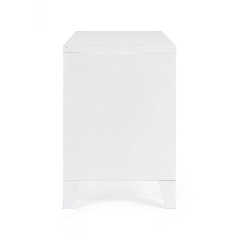 Mobile Porta Tv 2 ante in acciaio – CLIFTON