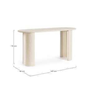 Consolle Ovale in legno – BRANCH