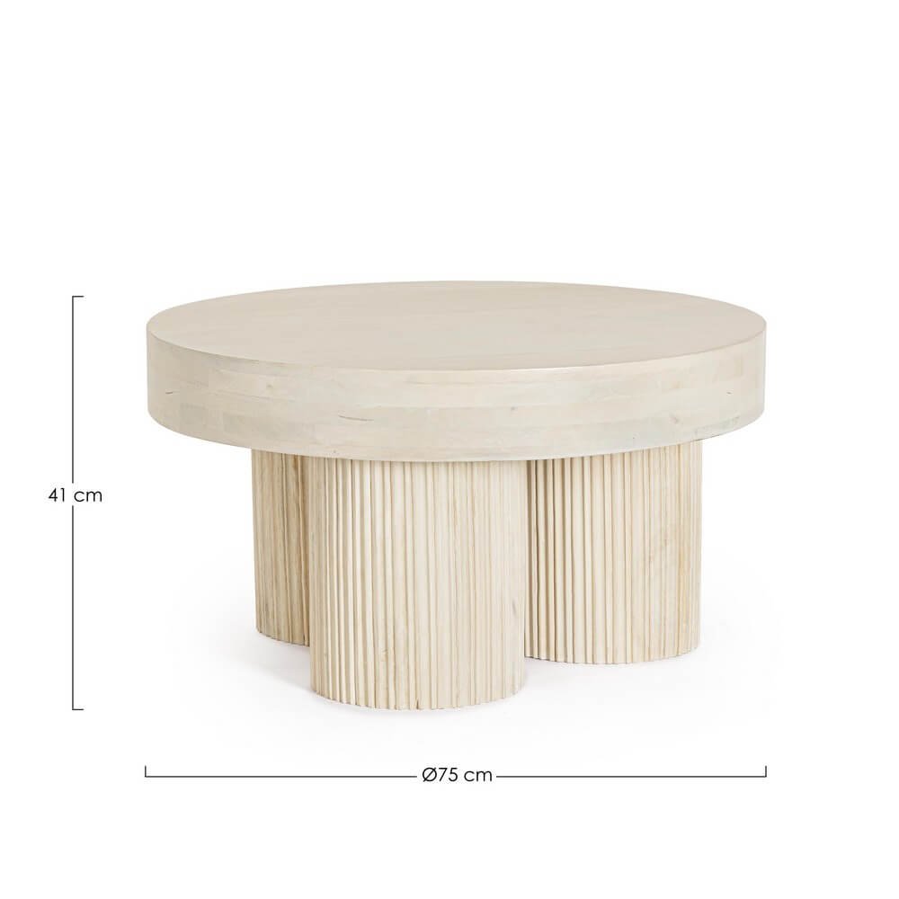 Tavolino in legno D75 – JASPER