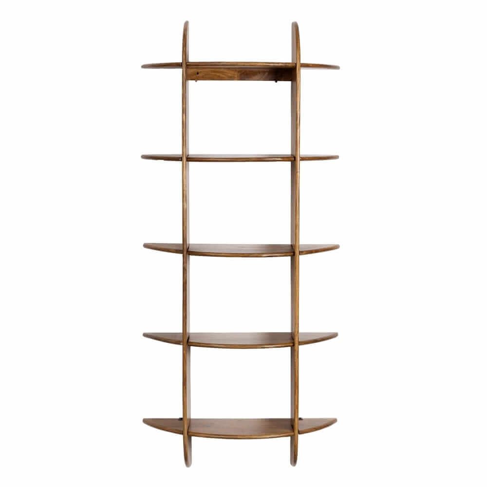 Mensola 5 piani in legno – EASTWOOD