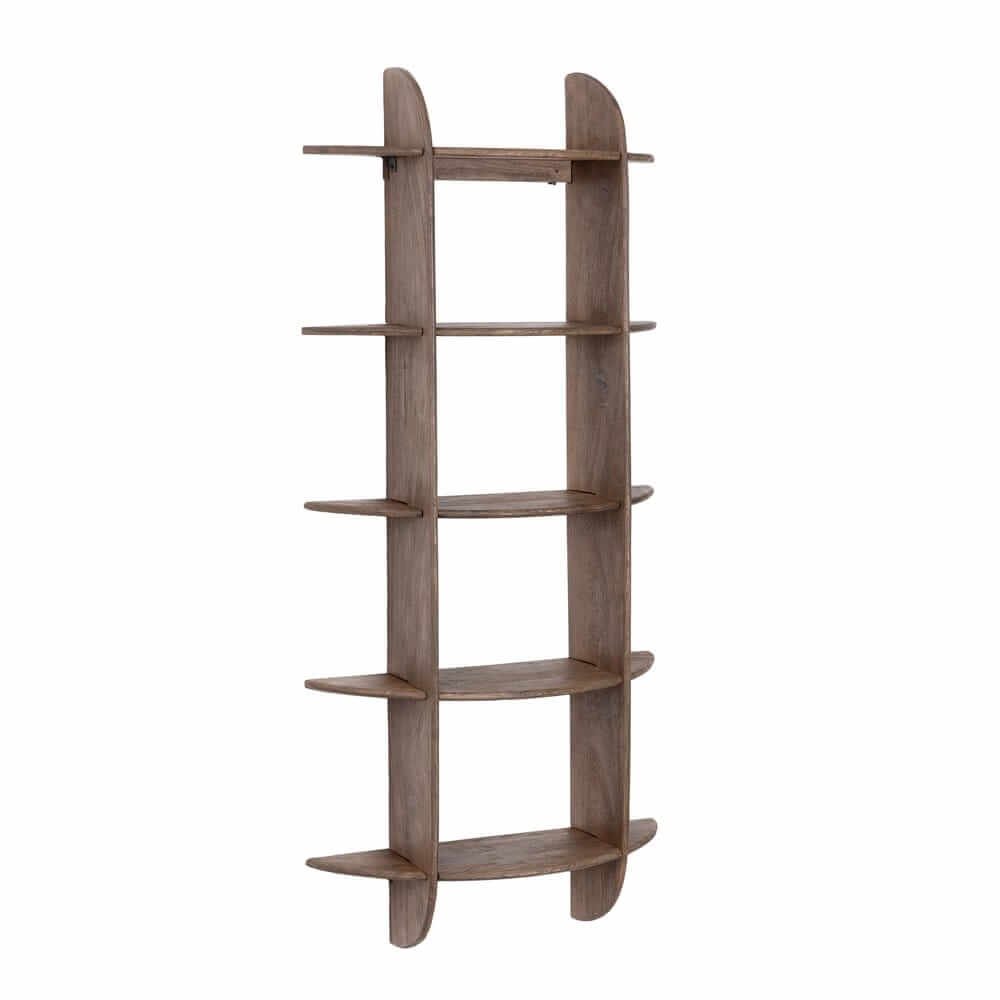 Mensola 5 piani in legno – EASTWOOD