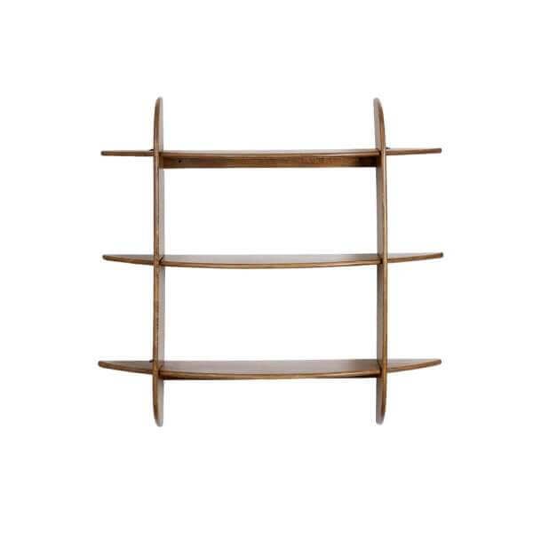 Mensola 3 piani in legno – EASTWOOD