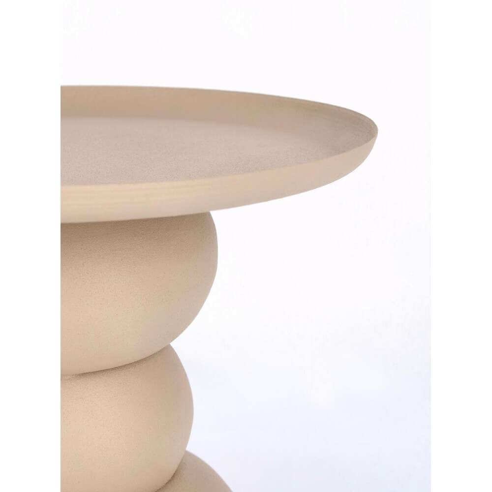 Tavolino rotondo effetto opaco di design – SYMPHONY