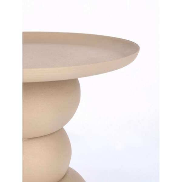 Tavolino rotondo effetto opaco di design – SYMPHONY