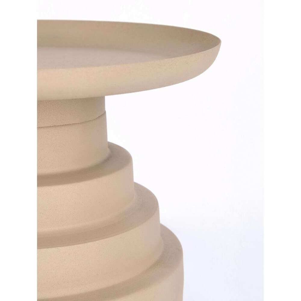 Tavolino rotondo effetto opaco di design – SYMP