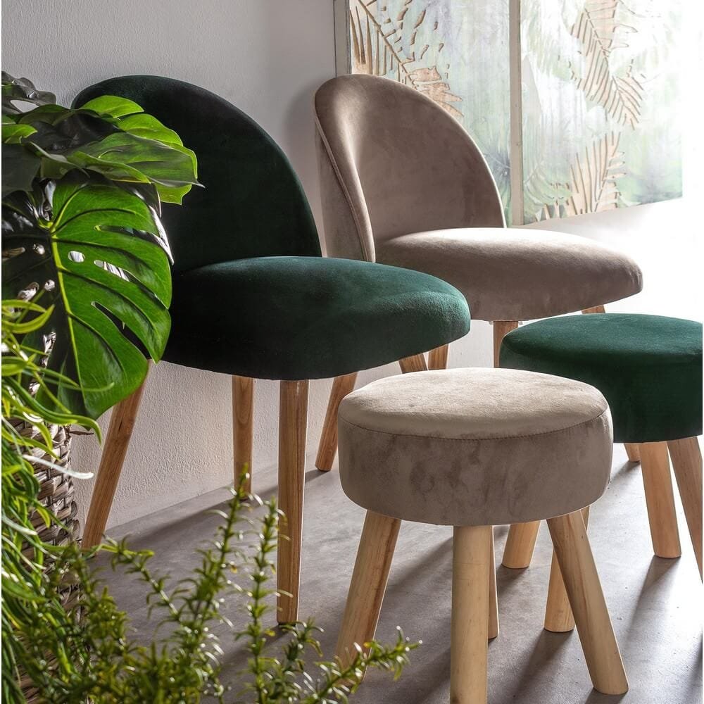 Poltroncina in velluto (2 Pezzi) – CALEB