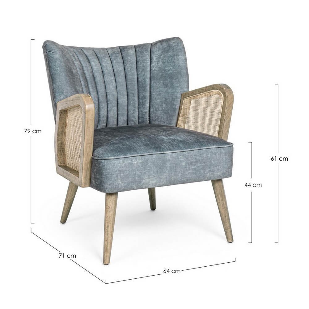 Poltrona stile scandinavo – FLORENCE