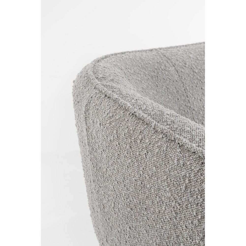 Divano 2 posti grigio boucle’ – MAE