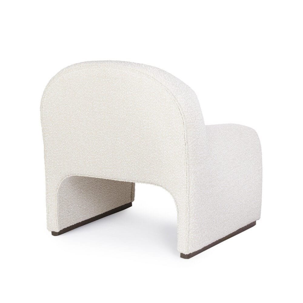 Poltrona effetto bouclè – RENATA