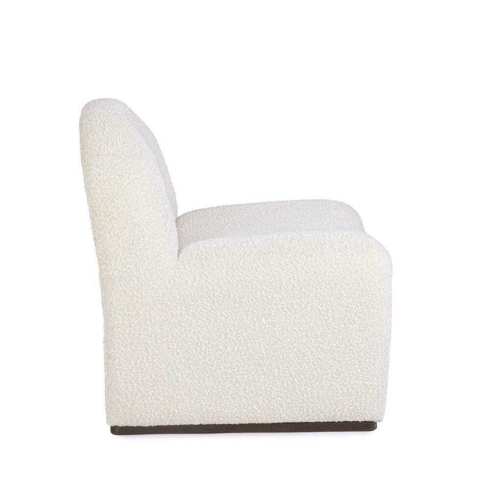 Poltrona effetto bouclè – RENATA