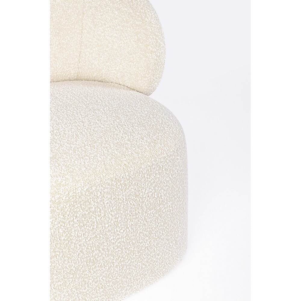 Poltrona effetto bouclè – RENATA