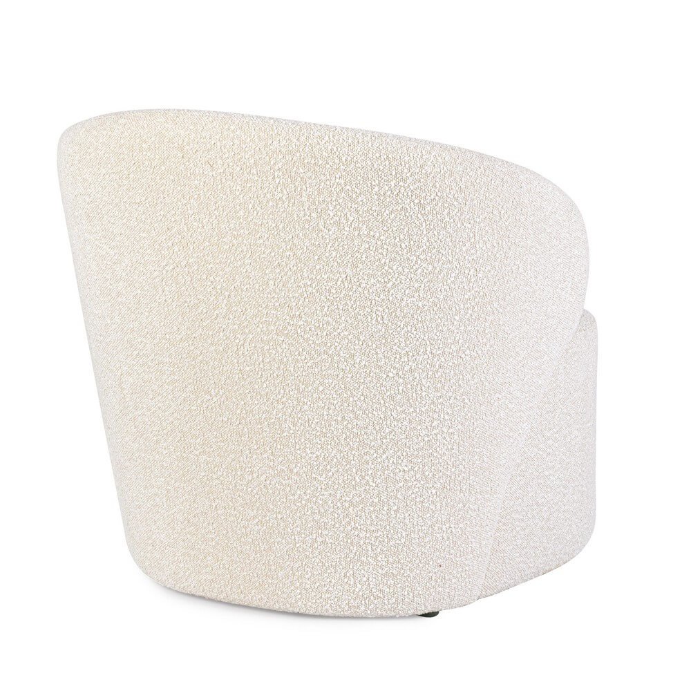 Poltrona effetto bouclè – RENATA