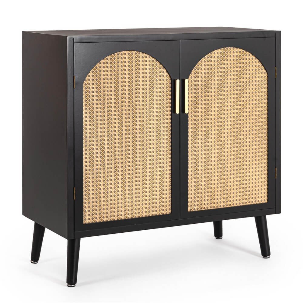 Credenza 2 ante nera ( Pezzi) – JOSIE