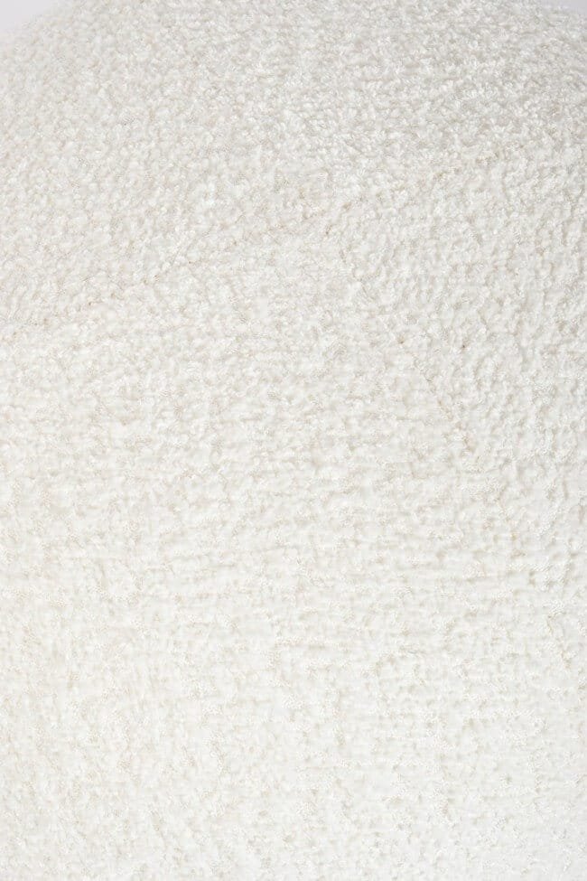 Sgabello stile scandinavo effetto bouclè – SIENNA
