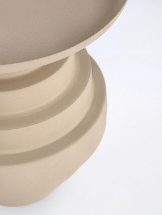 Tavolino rotondo effetto opaco di design – SYMP
