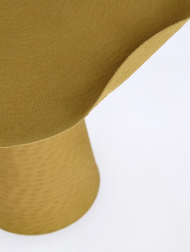 Tavolino rotondo effetto opaco di design – HONY