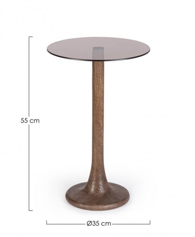 Tavolino moderno in legno – PAULINA