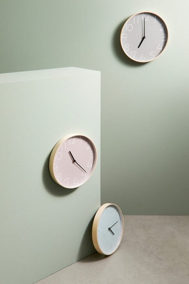 Orologio Parete minimal D41 (4 Pezzi) – BRILLO