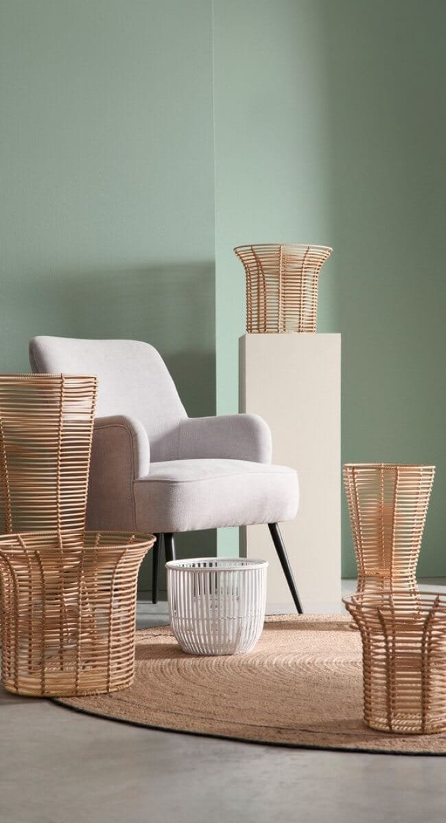 Tappeto Naturale in iuta D180 (2 Pezzi) – ANDERSON