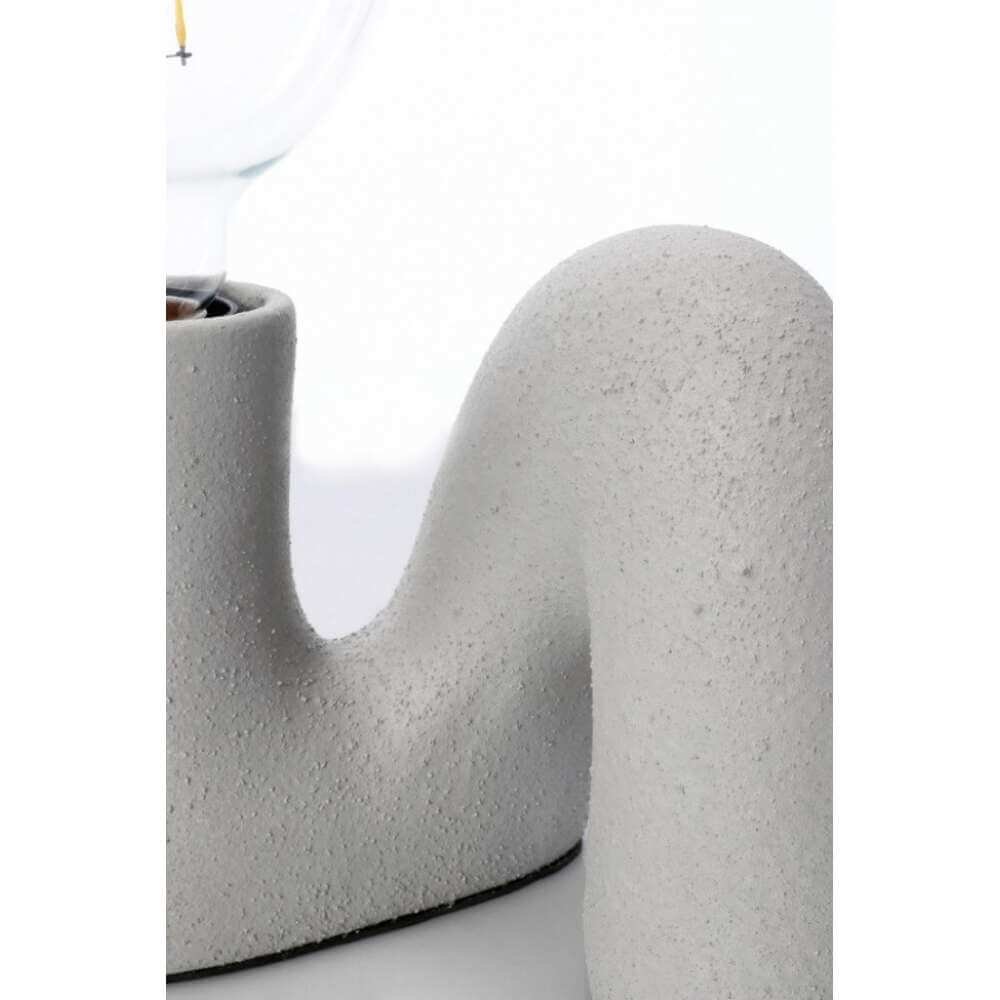 Lampada da tavolo in ceramica con paralume – JOVAN