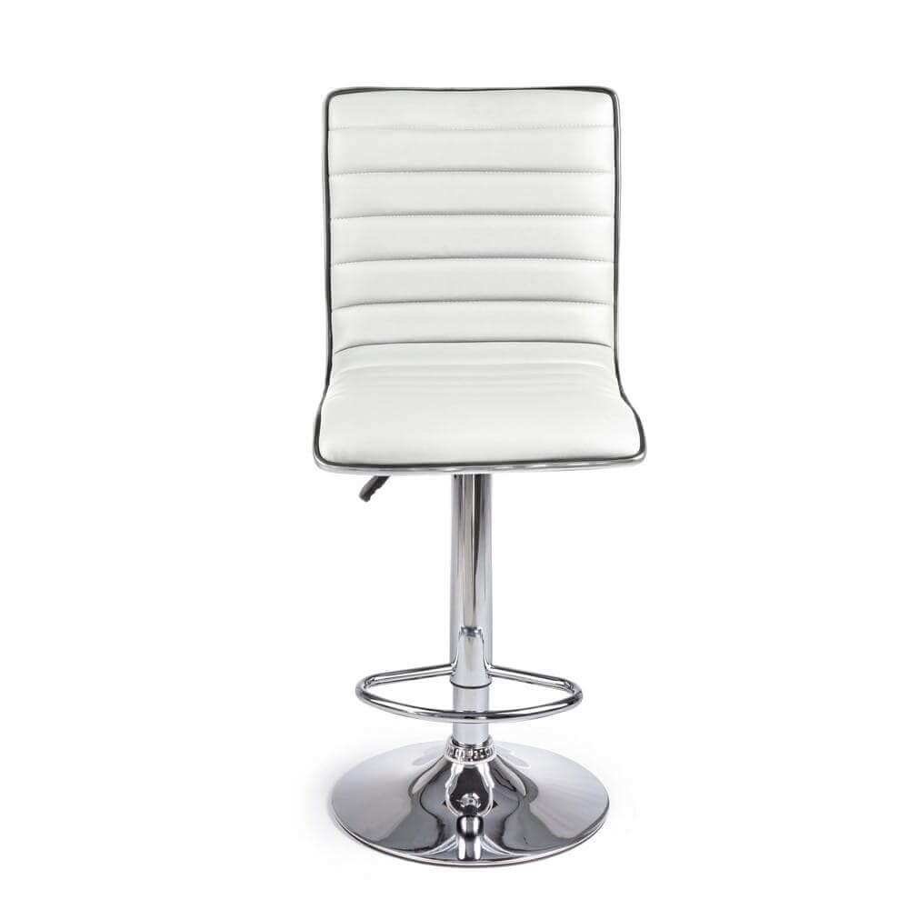 Sgabello bar bianco (2 pezzi) – AUSTIN