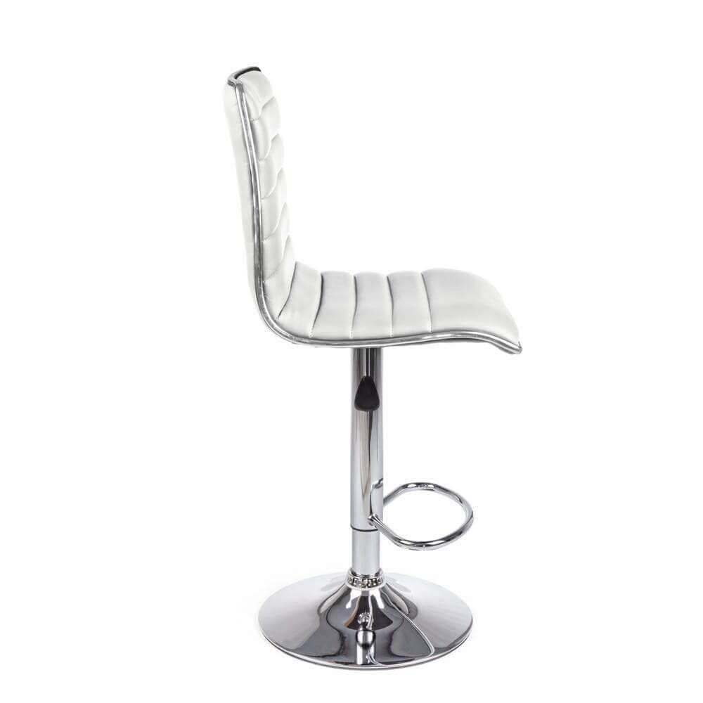Sgabello bar bianco (2 pezzi) – AUSTIN