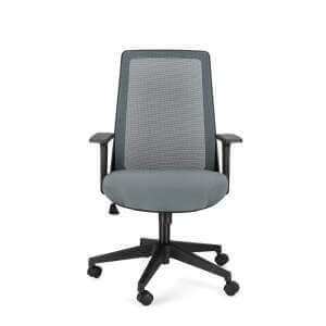 Sedia ufficio alta con braccioli – THORNE