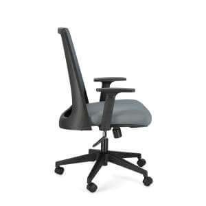 Sedia ufficio alta con braccioli – THORNE