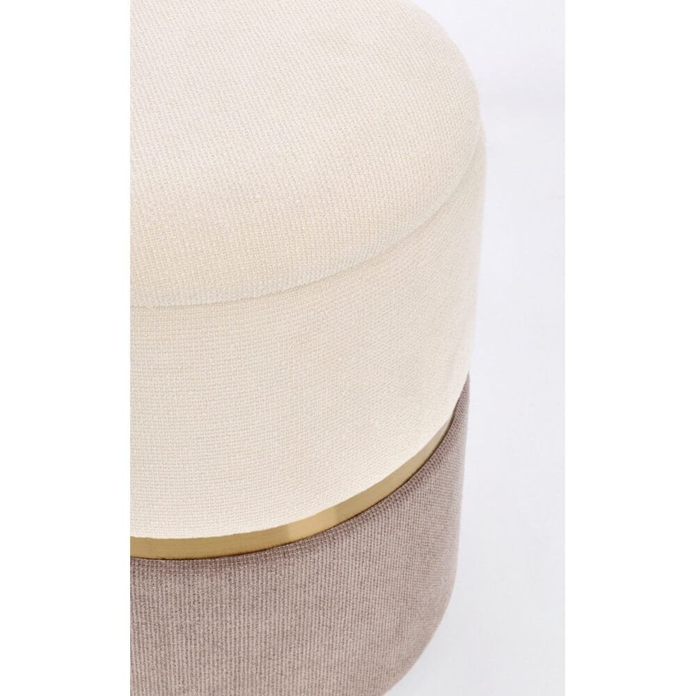 Set 2 Pouf Contenitore – WHITE