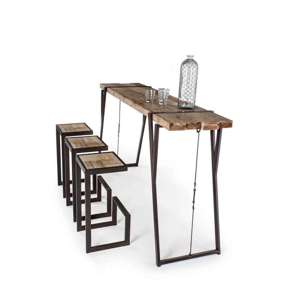 Tavolo bar in legno 200×54 – WYATT