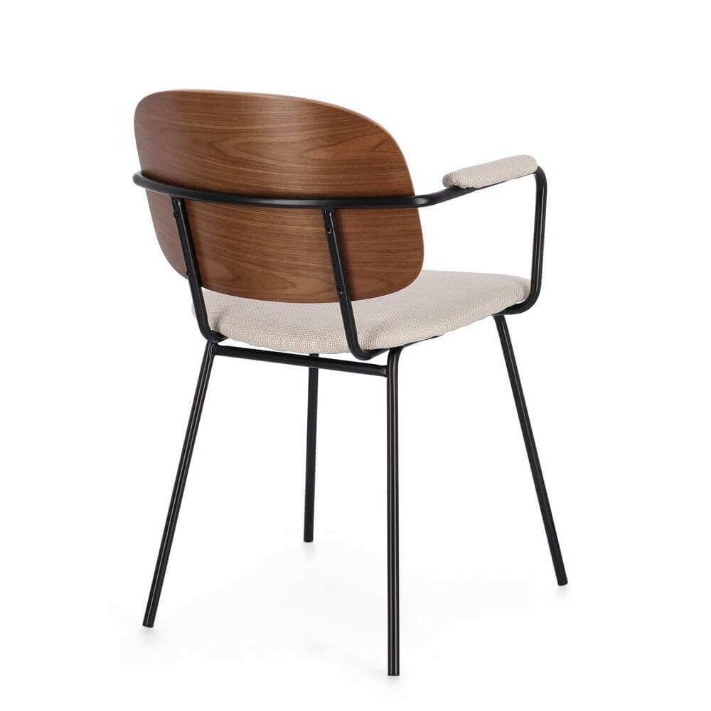 Sedia moderna con braccioli (2 Pezzi) – VIVIANA