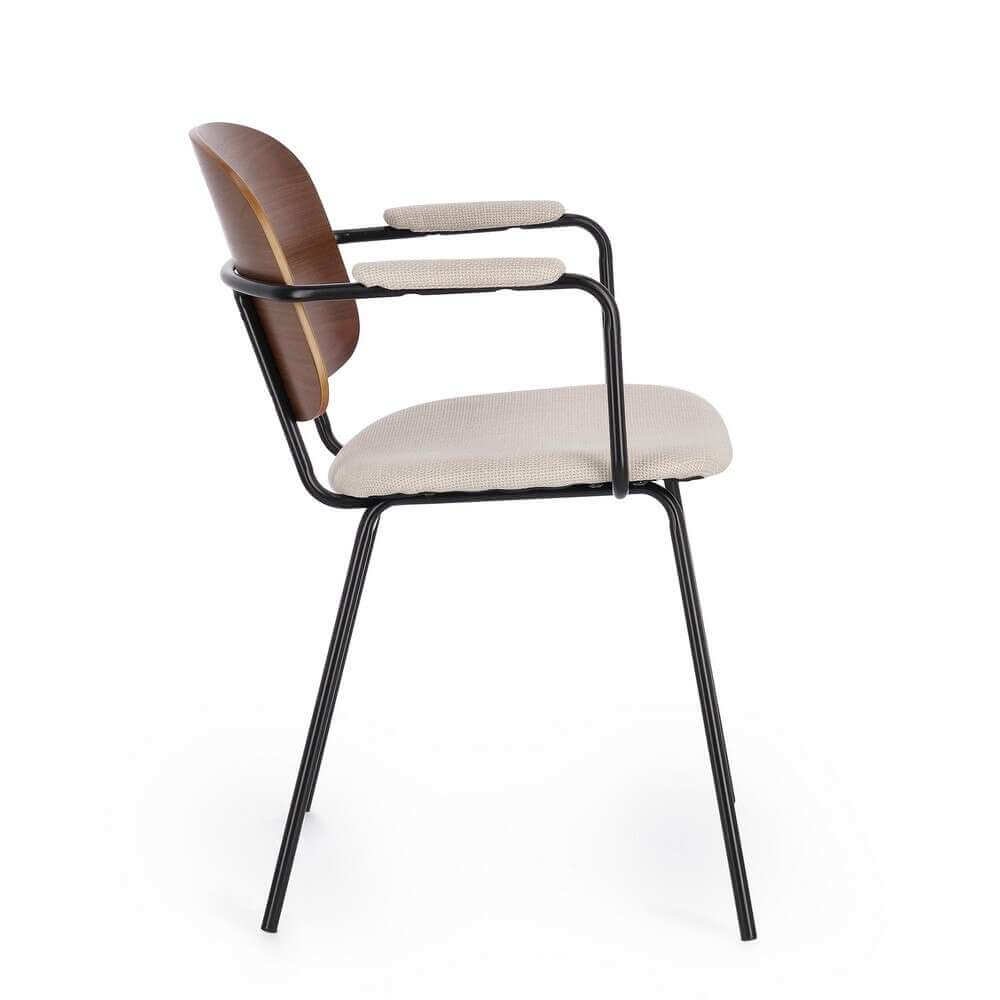 Sedia moderna con braccioli (2 Pezzi) – VIVIANA