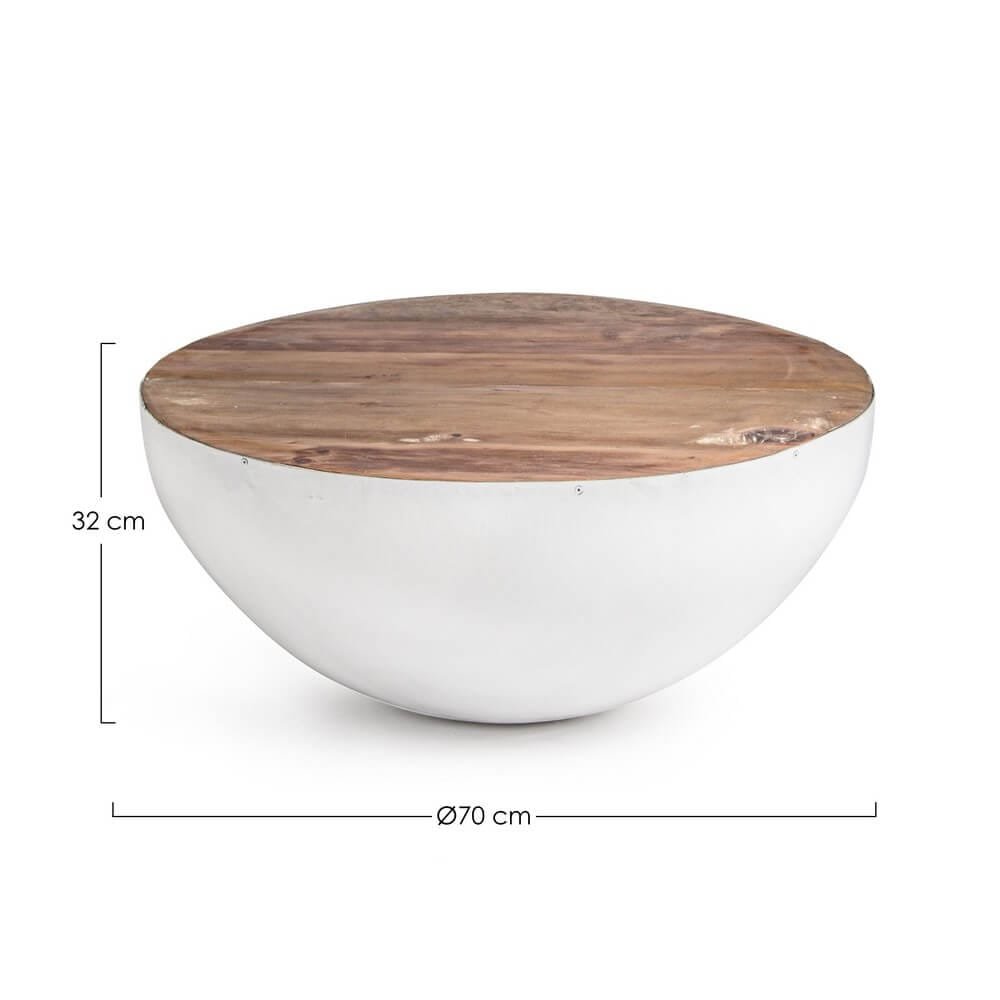 Tavolino rotondo di design – ZEN