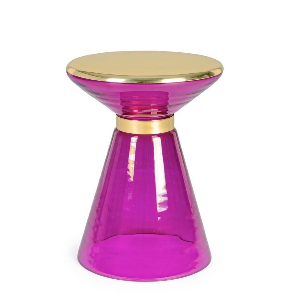 Tavolino in vetro D36 – VERDANT