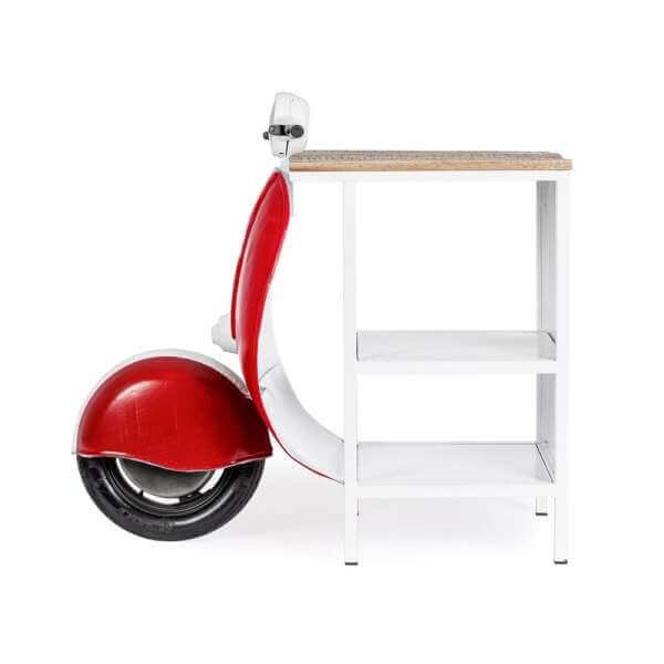 Consolle bar vespa rosso – VESPA