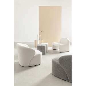 Pouf effetto bouclè – WALKER