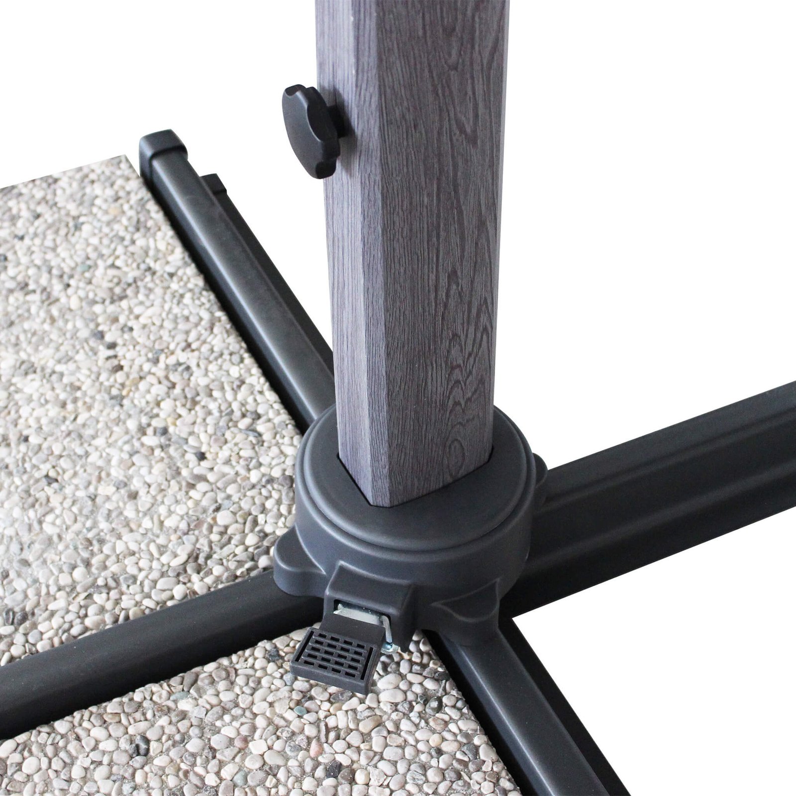 Ombrellone decentrato in alluminio – MADDI