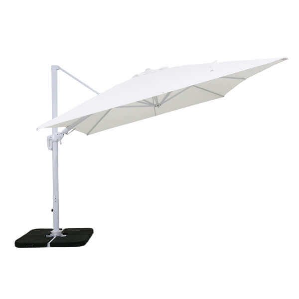 Alternative view of Ombrellone decentrato 3x4 con sollevamento assistito - NIO