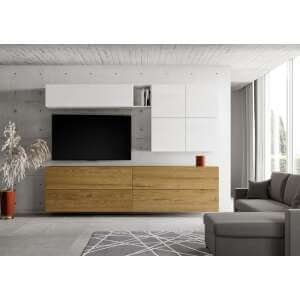 Composizione parete soggiorno A151 L.308 – ISOKA