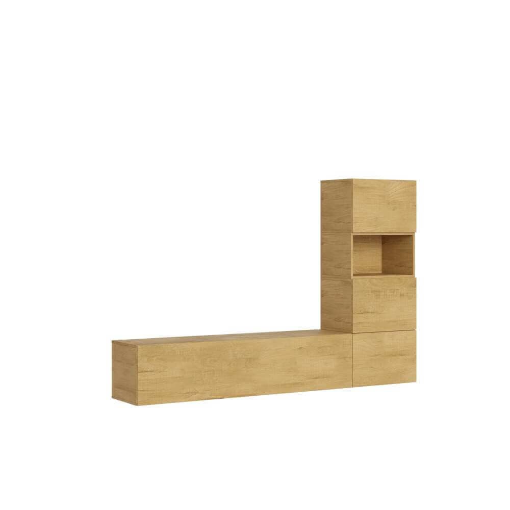 Parete Attrezzata A09 L.234 H.160 P.39,2 – ISOKA