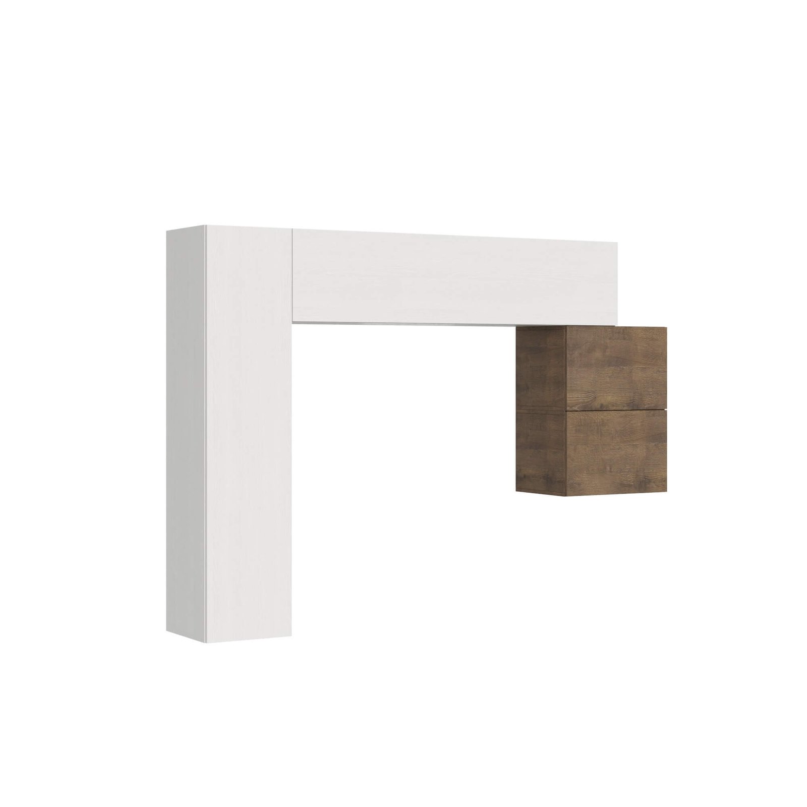 Parete Attrezzata A25 L.204 H.173,6 P.39,2 – ISOKA